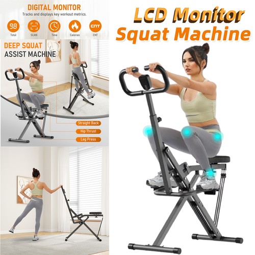 Squat machine with lcd - lcd, monitor