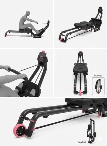 Decathlon domyos r100 foldable - decathlon,