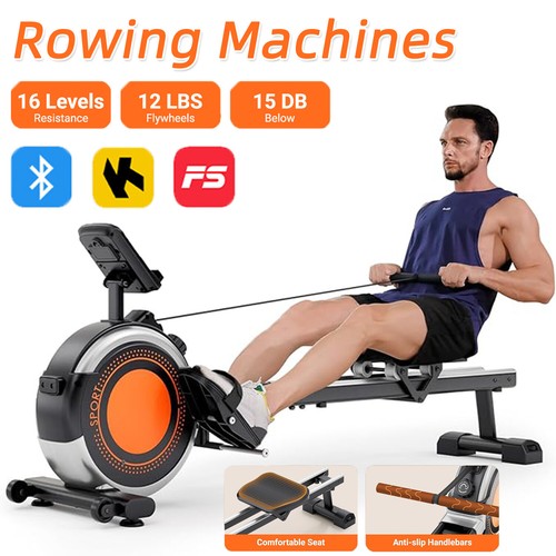 Magnetic rowing machine - rowing,