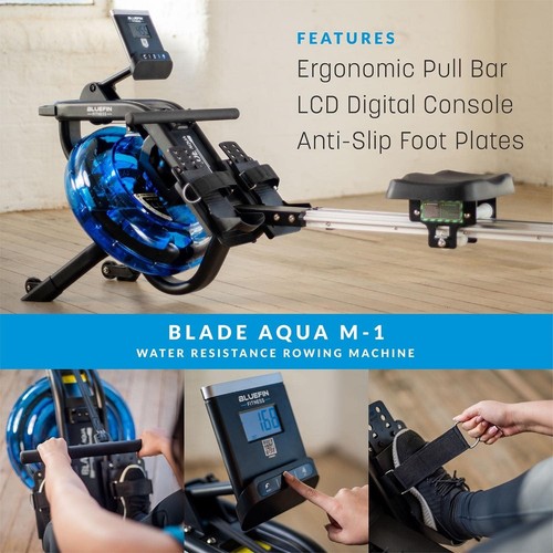 Rowing machine blade aqua - rowing,