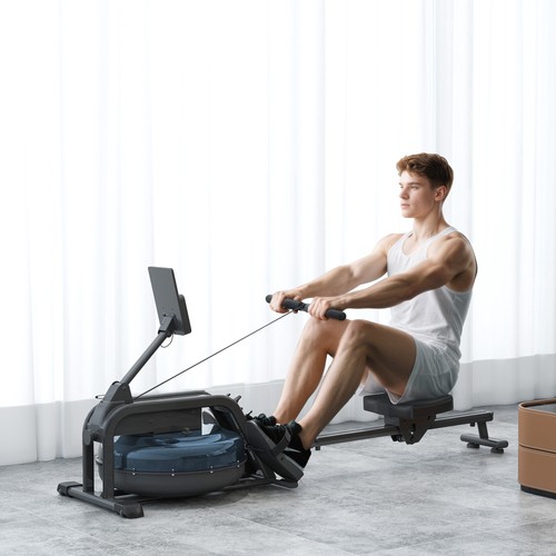 Home gym water rowing machine - home,